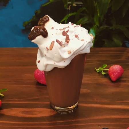 Milkshake de chocolate