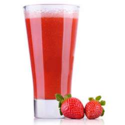 Jugo de fresa
