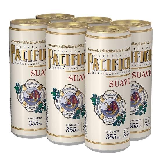 Six Pacifico Suave 355ml