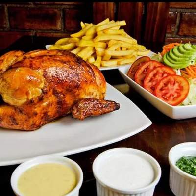 pollo entero a la brasa
