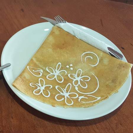 Crepe sencilla grande