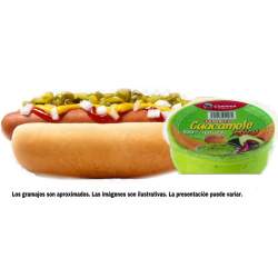 Hot-Dog Con Guacamole