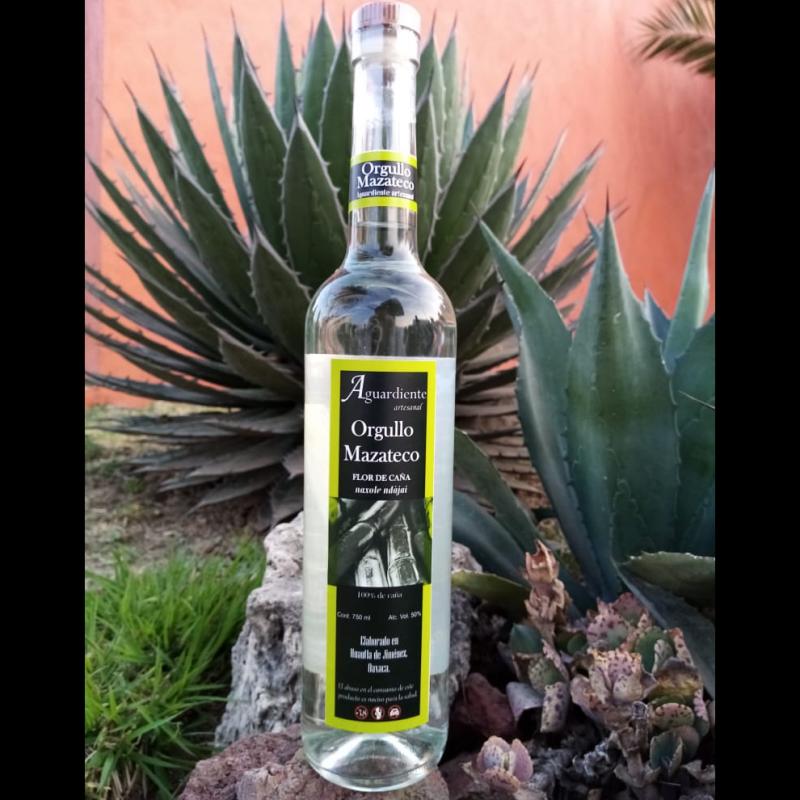 Licor de caña " Orgullo Mazateco" 50% Alc Vol 750 ml