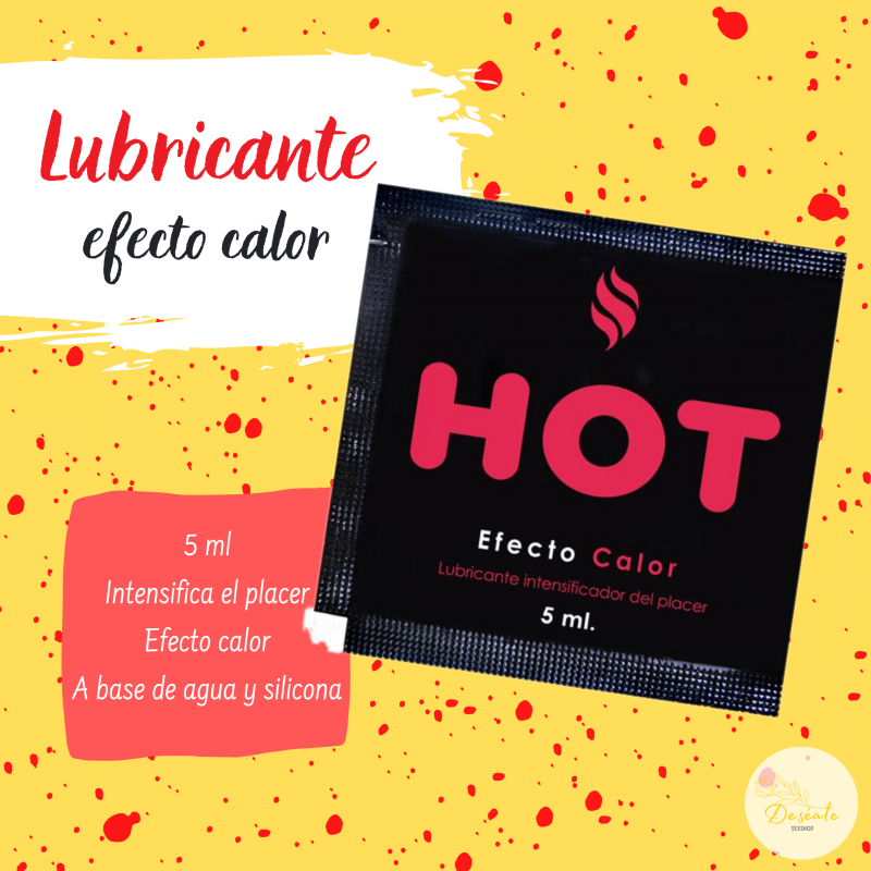 Sachet lubricante HOT efecto calor