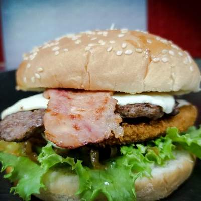 Hamburguesa mixta