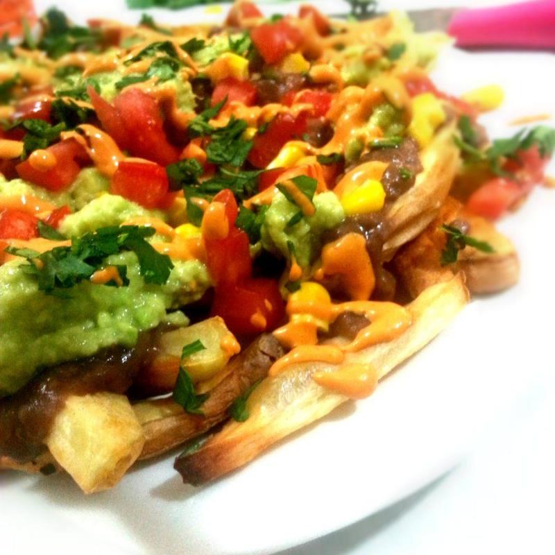 Papa Nachos de Carne