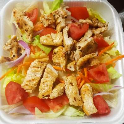 Ensalada con pollo🥗