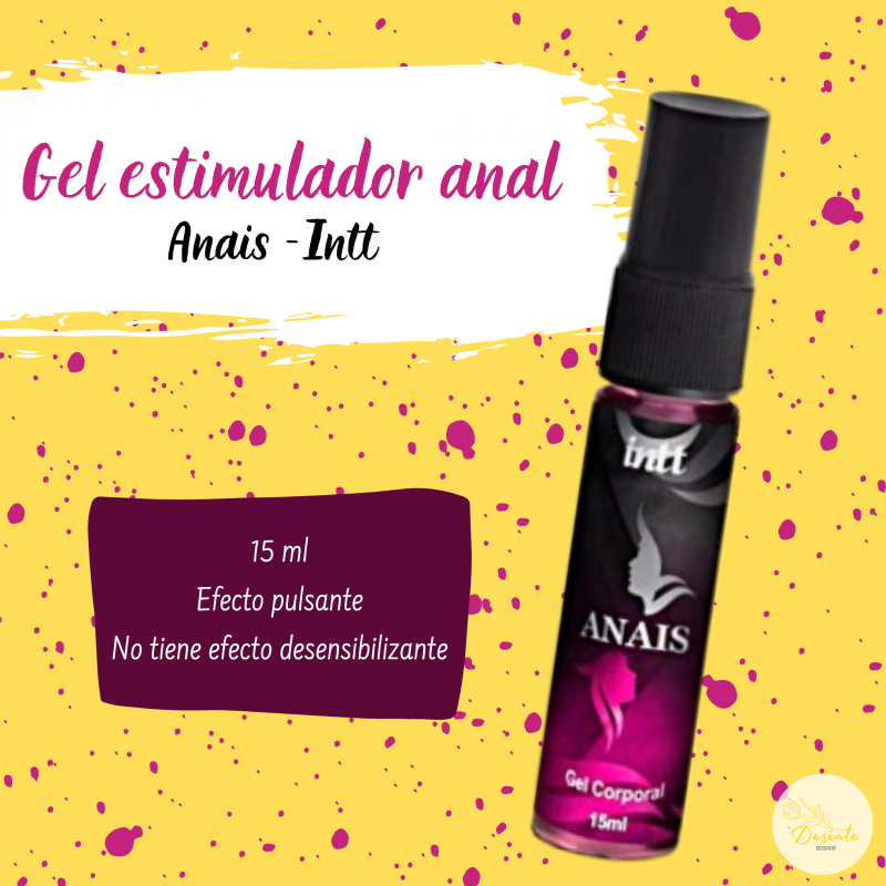 Gel estimulador anal Intt - efecto pulsaciones