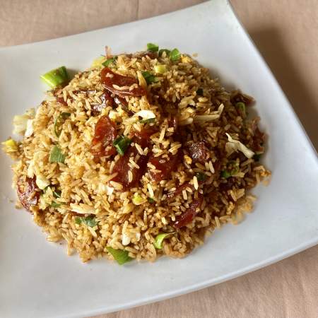 17- Arroz frito con chorizo chino (entero)