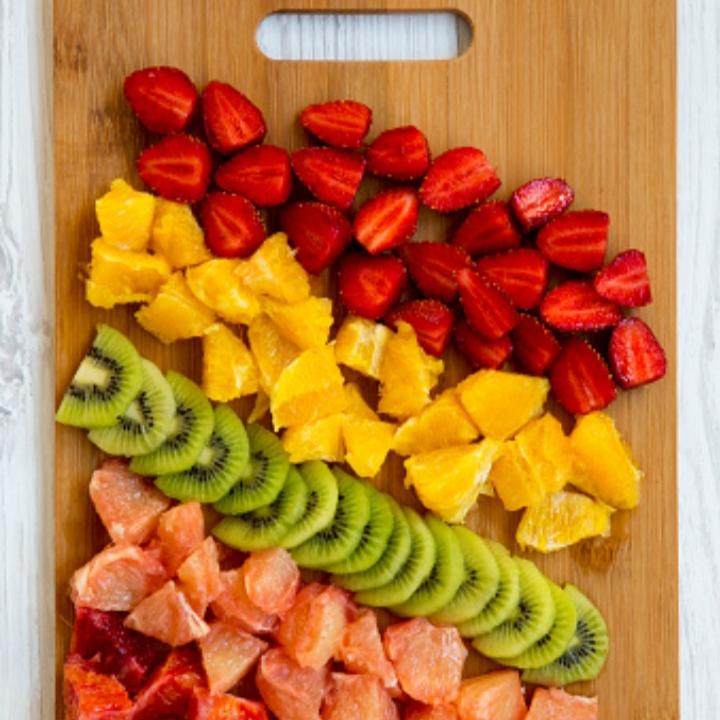 Fruta picada