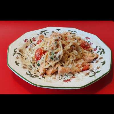 Pasta Salmón