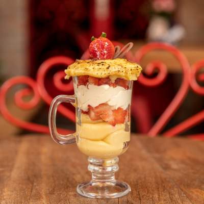 Taça da Felicidade Brûlée