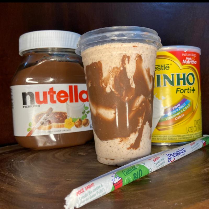 Milk shake ninho com Nutella 500 ml