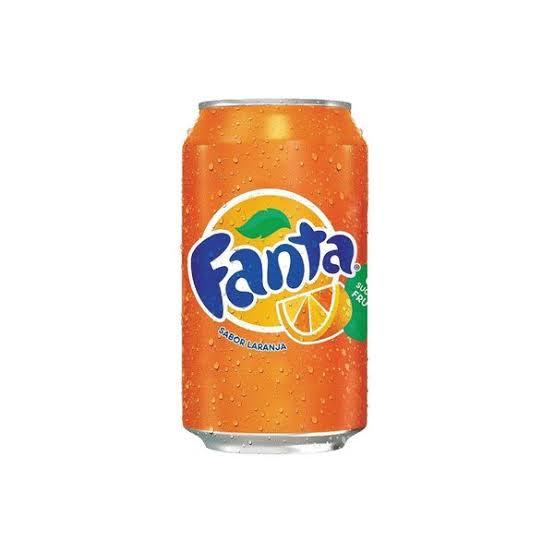 Lata fanta laranja