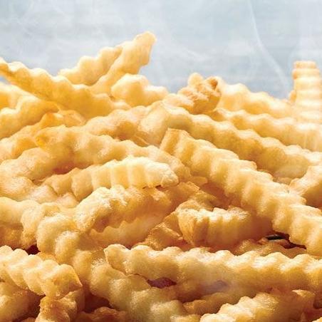 Porción de Papas Fritas Onduladas