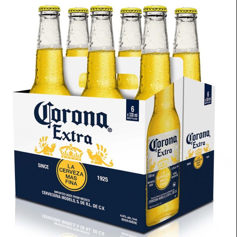 CORONA EXTRA LONG NECK  C/ 06 UND 330ml