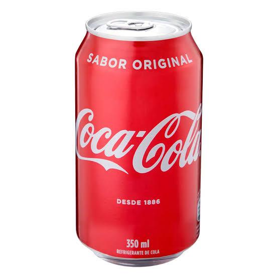 Lata coca cola