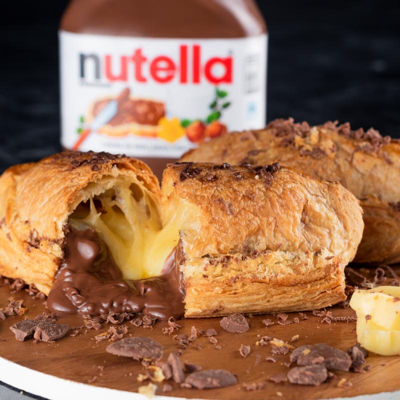 Pastel de Queso y Nutella