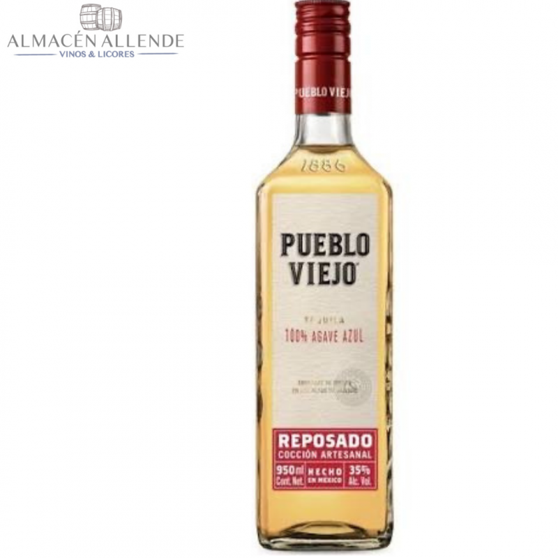Tequila Pueblo Viejo Reposado 750ml