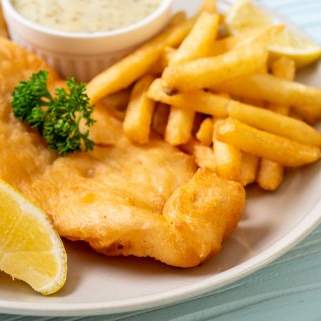 FILETE DE ROBALO A LA MILANESA