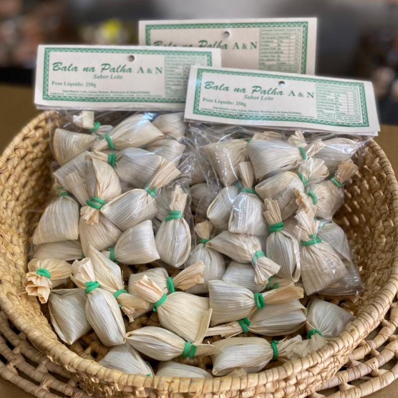 BALA NA PALHA A&N   250G