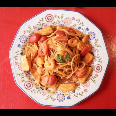 Pasta Océano Rosado