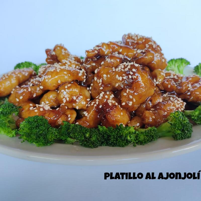 PLATILLO CON AJONJOLÍ