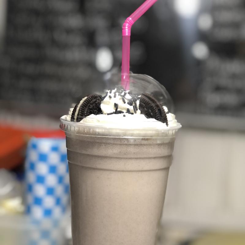 Malteada de cookies & creme