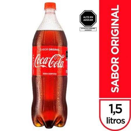 Gaseosa Coca Cola Botella 1.5L