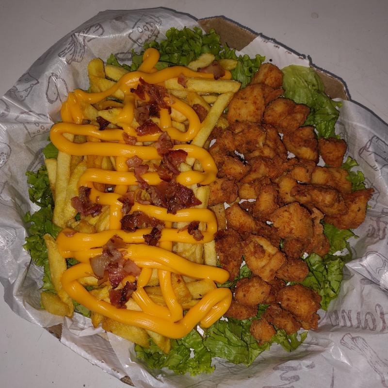 Porção maravilha frango empanado.