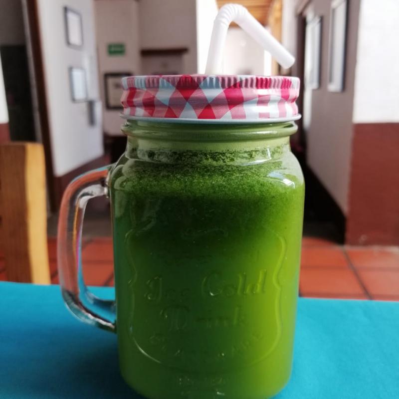 Naranja con Espinacas