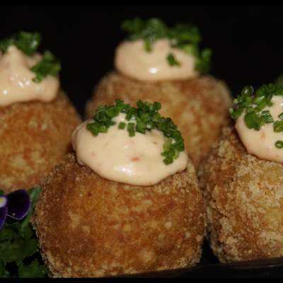 Bolinho de salmao 4 unidades 120g