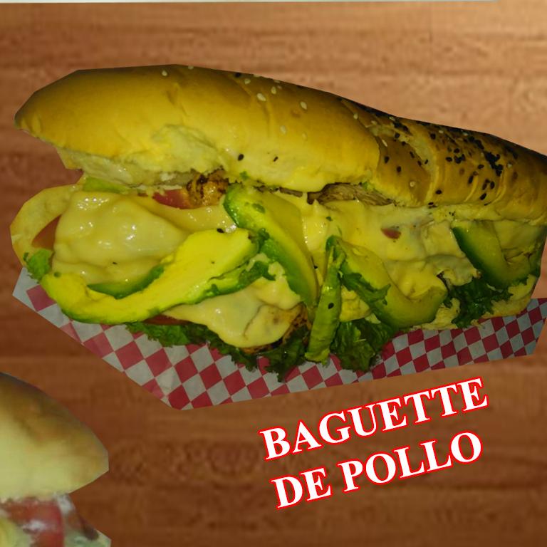 Baguette de pollo