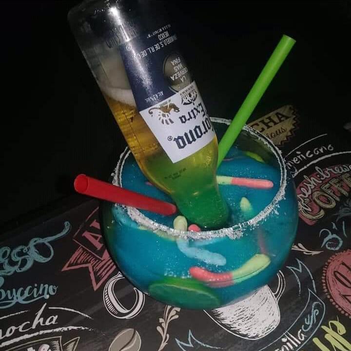 Coctel happy rose y happy blue
