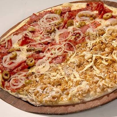 PIZZA COM DOIS SABORES - GRANDE