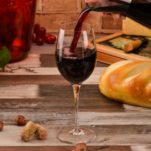 Vinho tinto taça