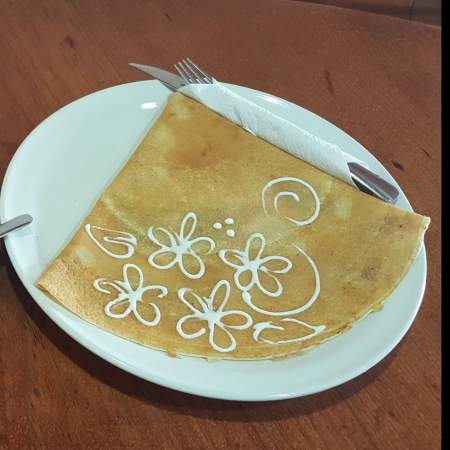 Crepe Jamón Serrano Chica
