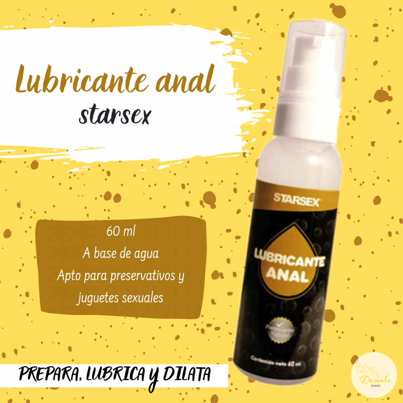 Lubricante dilatador anal 60ml