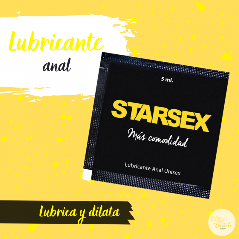 Sachet lubricante anal dilatador