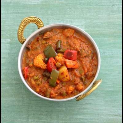 Spicy Vegetable Kadai