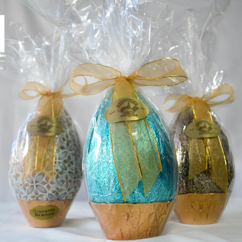 Ovo de Páscoa n.10* (Preto ao Leite) 750g