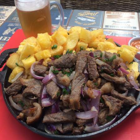 Carne de Sol c/ Mandioca na manteiga