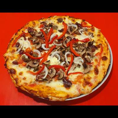 2 Pizzas Vegetariana ROJA
