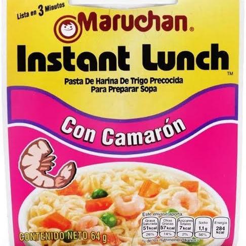 Maruchan con camarón 64 gr