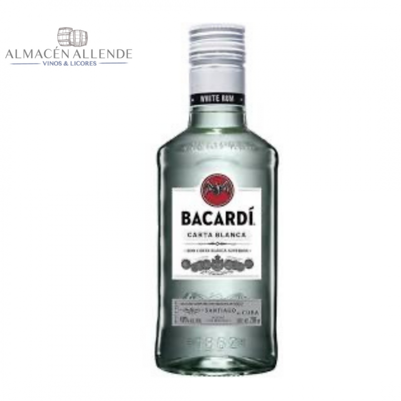 Ron Bacardi Carta Blanca 200ml