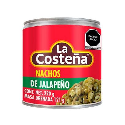 Jalapeños Nachos La Costeña 220g