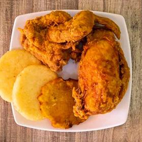 1/4 Pollo broaster
