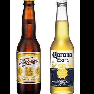 1 CERVEZA VICTORIA O CORONA 355 ml