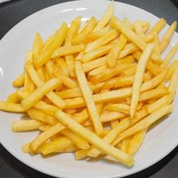 Porción de papas fritas
