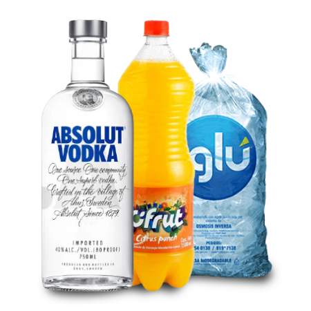 Combo Vodka Absolut